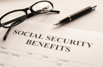 Social security benefits form