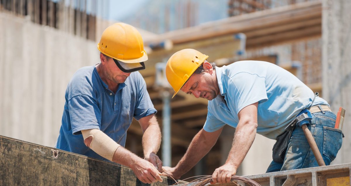 Workers’ compensation representation in Portland, Oregon Construction works laying wire