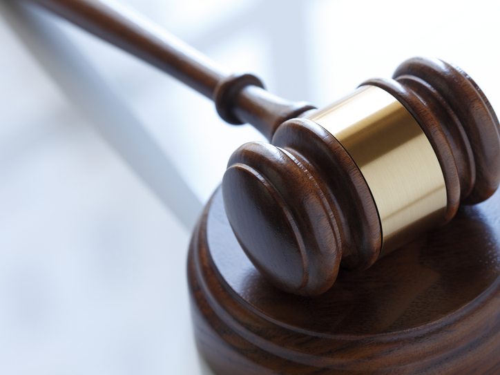 A gavel on a desk, representing the recent ruling in the Oregon Supreme Court regarding out of state defective products manufacturers' liability